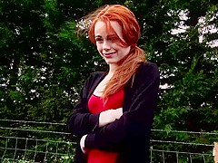 Ella Hughes wraps her lips with bigcock