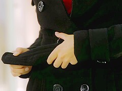 Remastered - Chanel Elle in Trenchcoat Tease - PlayboyPlus
