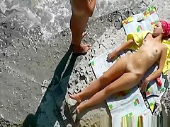 Small boobs nude woman