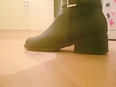 Boots Bare Feet Wedges Flats Banana Crush. Slow stomp Foot Play