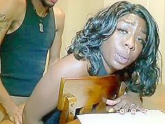 Chocolate Ebony Get Fucked Good In Homemade Porn - Exotic Girlfriend Takes