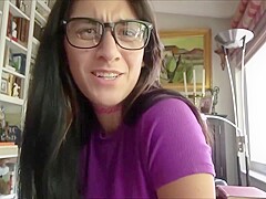 Aubrey Babcock In Busty Brunette Weekend Alone - Pov Anal Homemade Hardcore