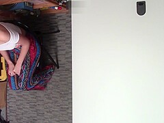 Bella Rolland pumping that wet twat fast on top of the LP Officer