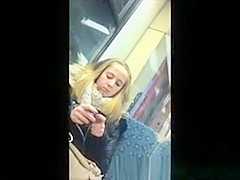 Perverted Czech Flashes in train