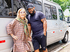 79 Years Old Mature Picked Up For Ass Fucking