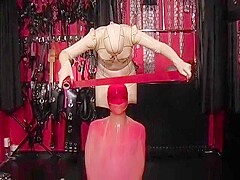 Latex Bondage Inside Balloon