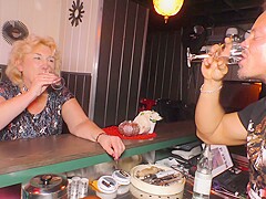 Horny German Grandma Gets Fucked By Her Young Muscled Frie
