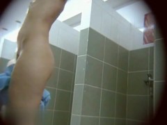 Hidden cameras in public pool showers 783