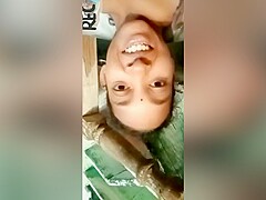 Today Exclusive- Desi Village Telugu Girl Showing Boobs And Masturbating On Video Call