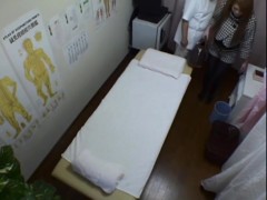 Candid medical massage voyeur video featuring fresh Asian girl