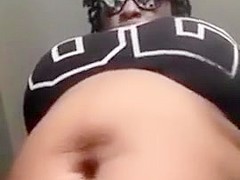 Black Girl Belly Jiggle