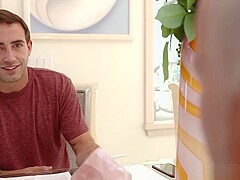 Jake Adams enjoys a milf pussy as he licks it