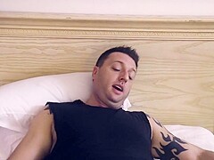 Horny guy fucked sexy girlfriend in the bedroom...