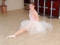 Ballerina's beautiful pussy