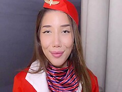 Air Hostess With Tom Anderson And Layla Scarlett