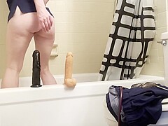 Couldnt Wait To Get Home To Ride My Dildos