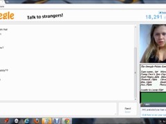 Brazilian Girl play's the omegle game