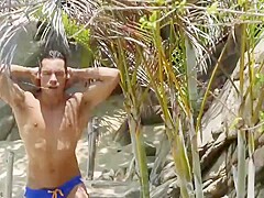 Alejandro Castillo Tops Devin Franco LVP249 01 Beach Blanket Bareback scene 1