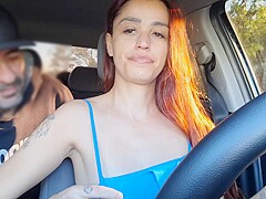 Married Woman Works As An App Driver And Fucks Her Passengers!