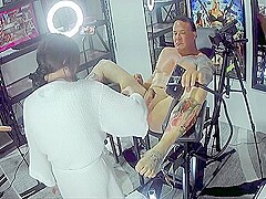 Strap On Stories - Daily Pegging Day 104 I Pump His Asshole While I Spread His Cheeks Wide Open