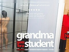 Noretta - Koudai - 25 Year Old Exchange Student 18+ Gets To Fuck The Very Horny And Curvy 74 Year Ol