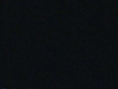 Chick with cute belly sitting opposite the toilet cam