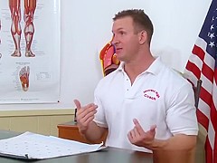Young blonde small tits schoolgirl Maia Davis fucks