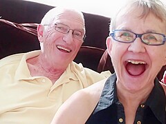 Horny Granny Scene 2 Horny Granny Fucking With Her Husband And His Younger Friend