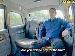 Bigtitted blonde driver got pussypounded