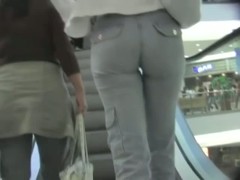 The sexiest ass shots caught by a hot cam at the local mall