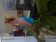 Sexy Armenian BBW eating ice cream