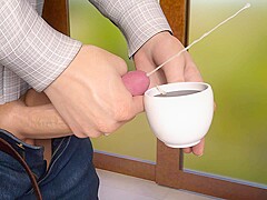 Nursing Back To Pleasure Cup Of Coffee Filled With Cum For The Milf To Drink Ep 54