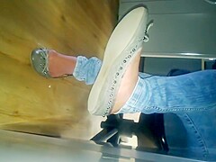 Candid Foot Soles Solas Dangling - Natania's feet 16