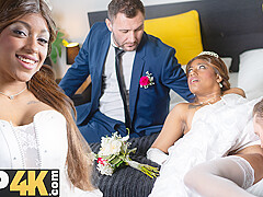 BRIDE4K. Let me enjoy my wedding before it started