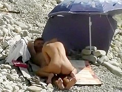 All kinds of lovely asses on beach