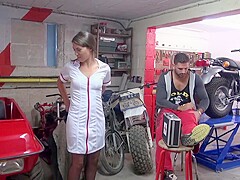 A fan of hard sex, Laury is spoiled! - Jacquie et Michel TV