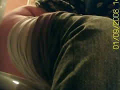 Peeing spy cam catches a mature woman urinating