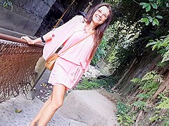 Public Up Dress No Panties On Exotic Streets Of An Exotic Town