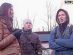 Gabriella Gosta In Steamy Pick Up Fucking To Get Warm