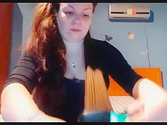 Long hair  hair  hairjob  brushing   dildo
