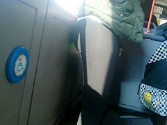 spy sexy teens legs in bus romanian
