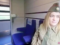 Amwf Popova Julia Russian Woman Soldier Train Sex Korean Man