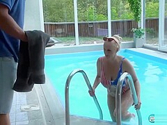 Pool Side Sex Romp