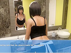 Lily Of The Valley Housemaid With A Butt Plug In Her Ass