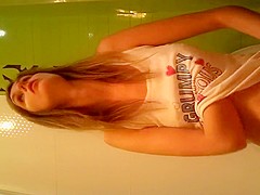 My beautiful sister spied in the toilet