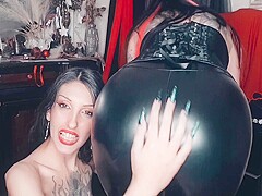 Halloween Vampires Will Make You Worship Their Sexy Asses And Darkspacesolar. Ass Licking, Latex Fet