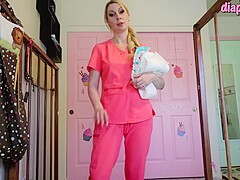 INEEDAMOMMY IPOD Nurse Sydney Wears a diaper with you & diapers you - Ineed2pee Ineedamommy