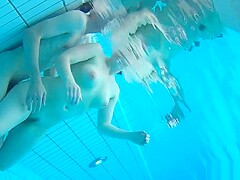 Nudist Couples Underwater Pool Hidden Spy cam Voyeur HD 2