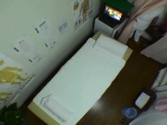 Teen nude Japanese babe gets crammed in voyeur massage movie