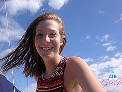 Molly Manson in Virtual Vacation Movie - AtkGirlfriends